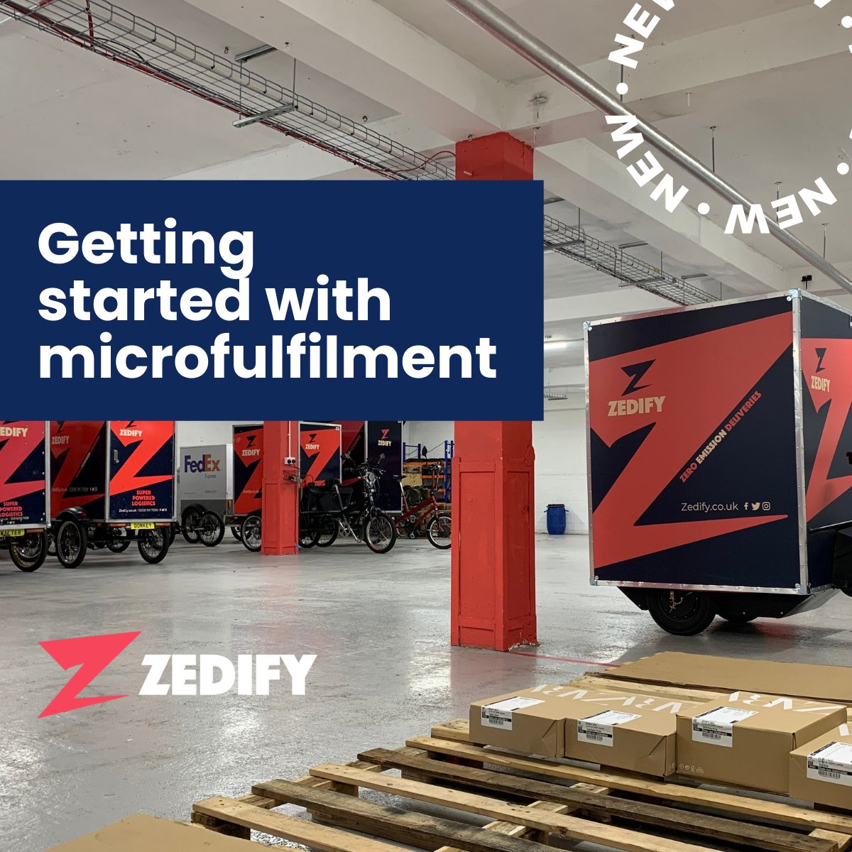 A couple of years ago, waiting a week for an online delivery was normal. Now, anything other than next-day seems 'slow'. Luckily, being able to ship parcels quickly is an inbuilt benefit of the Zedify cargo bike model. The key? 🔑 Micro-consolidation: eu1.hubs.ly/H06X2sm0