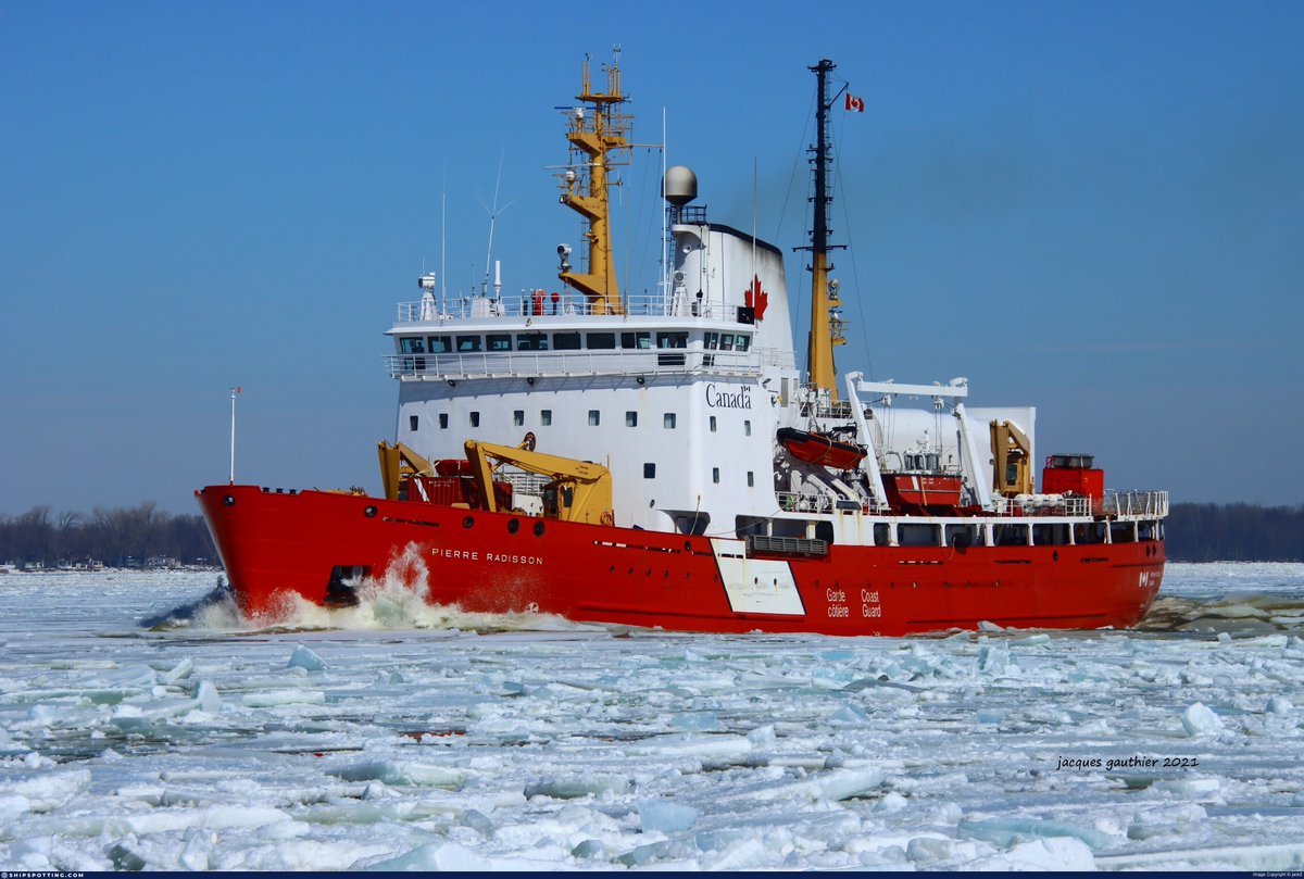 ShipSpottingCom's tweet photo. Ccgs Pierre Radisson captured by Jac2 in Trois-Rivieres, Canada 🛳️📸

Upload your photos to https://t.co/CMhoaItiRW today! ⛴️

#CcgsPierreRadisson #Ship #ShipSpotting https://t.co/YH0mr4pOKr