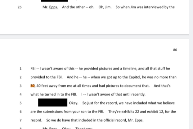 Larry_Beech's tweet photo. @DarrenJBeattie Where are the charges for Jimmy Epps Jr. and his buddy Zach Rash who according to Epps transcript were never more than 30-40 feet away on Jan 6th?

And why did they establish an LLC together in Puerto Rico last May? https://t.co/oTdvSrWvTb