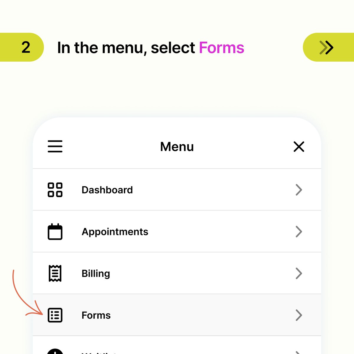 HelloNoterro's tweet photo. If you've received a form via email but can't seem to track it down, fret not! All your pending forms are waiting for completion once you log in to the Clinic App or Portal.

1. Log in to your account. 
2. Access 'Forms' in the Sidebar or Footer.
3. Choose any pending form for... https://t.co/JDcoycSRAM