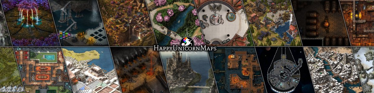 More than 100 maps, now on Patreon for 1€/month.

And if you want 8k quality, grid/gridless and all versions for each map, become a Happy Unicorn for 3€/month.

🦄 patreon.com/HappyUnicornMa…🦄
