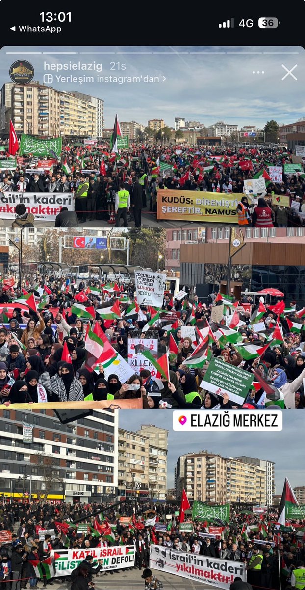 fcagras's tweet photo. TEŞEKKÜRLER ELAZIĞ

7 Ocak Pazar günü gerçekleştirdiğimiz Büyük Filistin Yürüyüşüne yoğun katılım gösteren tüm hemşehrilerimize teşekkür ediyorum. 

Hep birlikte, omuz omuza katil işgalciye karşı Filistinli kardeşlerimizin yanındayız!

Filistiniçin TEKYÜREK 
#StandUpForPalestine https://t.co/aly8EMDvZz