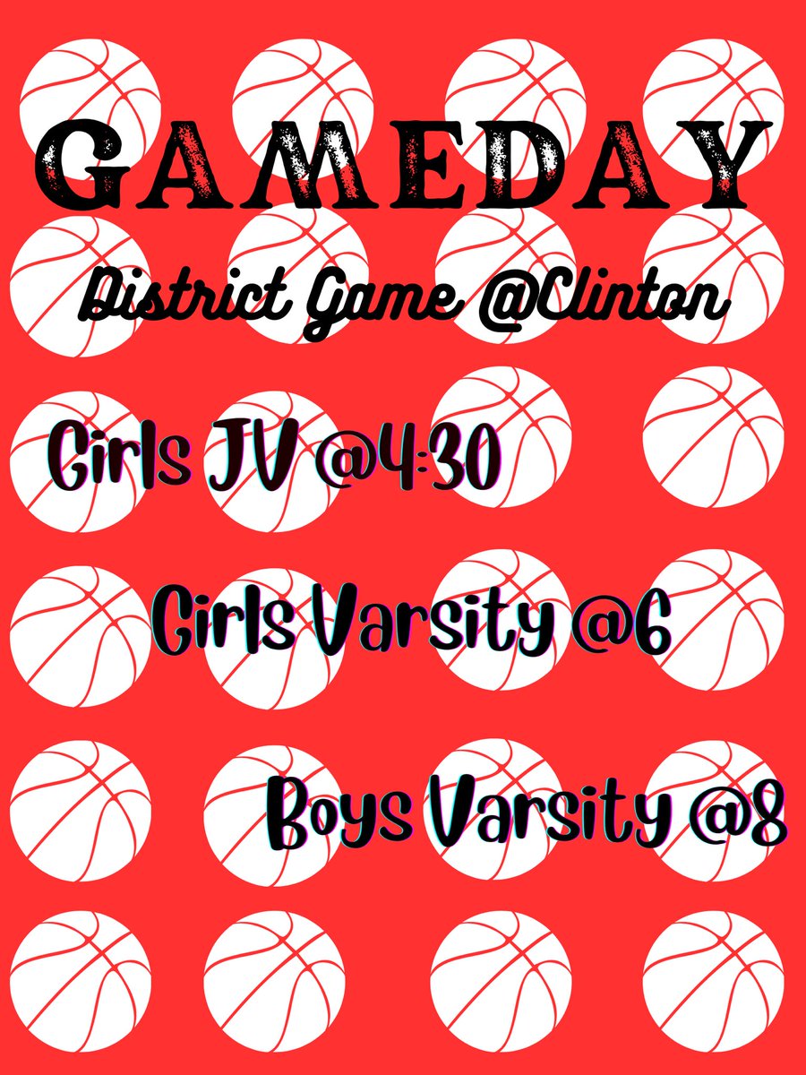 SHSLady's tweet photo. ⚠️GAMEDAY⚠️
District match up tonight at clinton‼️
🔴⚪️🔴⚪️🔴⚪️🔴⚪️🔴⚪️🔴⚪️🔴
@coachwrightSHS @bhall_9 @GrantMarcum31 @_emilybrooks https://t.co/d1IWUPf25z
