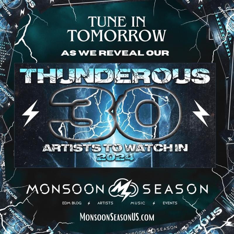 Tune in TMRW (Jan 10) to read our much-awaited Thunderous 30: Artists To Watch In 2024 listicle! We have put so much thought, time, & consideration into this project so be sure to set those reminders & post those sticky notes! 🗒️ ⏰ ➡️: MonsoonSeasonUS.com