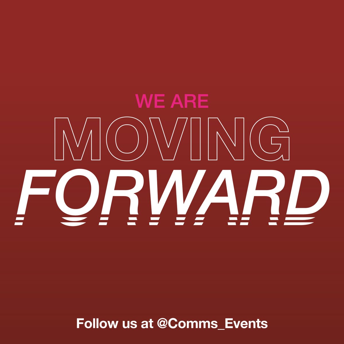 New year, new move! 

Dear followers, this account will be closing soon and we're relocating to a new handle: @Comms_Events. Join us there for continued updates about all our events. You can also follow us at <a href="/Communicatemag/">Communicate magazine</a> for more engaging content. 

See you on the other side!