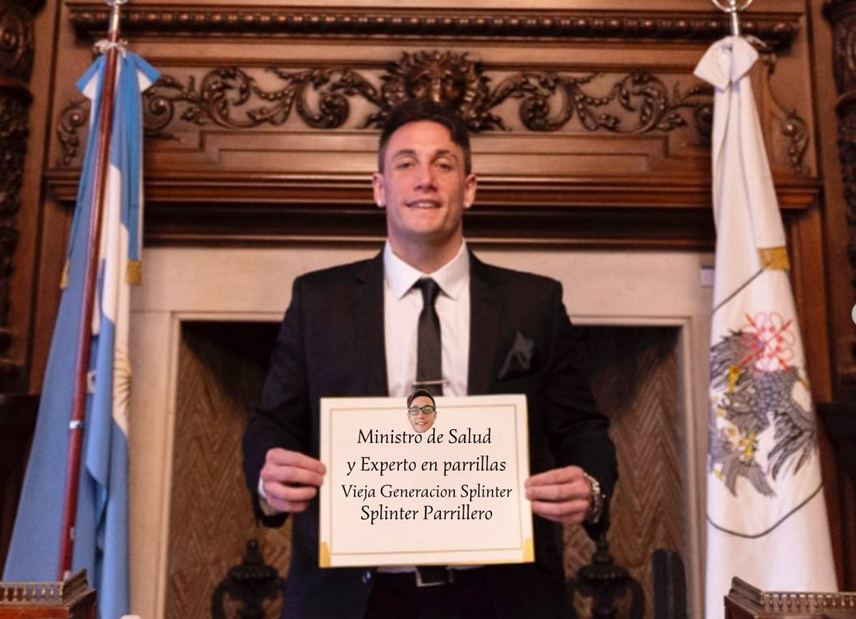 36,2
SOMOS GOBIERNOOOO VAMOOOOOOOOOOOOOSSSSS
ESTA SE LAS DEDICO A USTEDES <a href="/OOC_Momo/">Maestro Splinter</a> @splinter_tincho <a href="/splintercamione/">splinter camionero!</a>  Y A TODOS LOS QUE ME BANCARON DESDE EL DIA 1.
<a href="/SplinterGaucho/">Splinter Gaucho</a> @SplinterIngeni1 <a href="/Splinter_box/">Splinter boxeador🥊</a> <a href="/AutobotSplinter/">Extra Backup</a> @well03_nah LOS AMO!