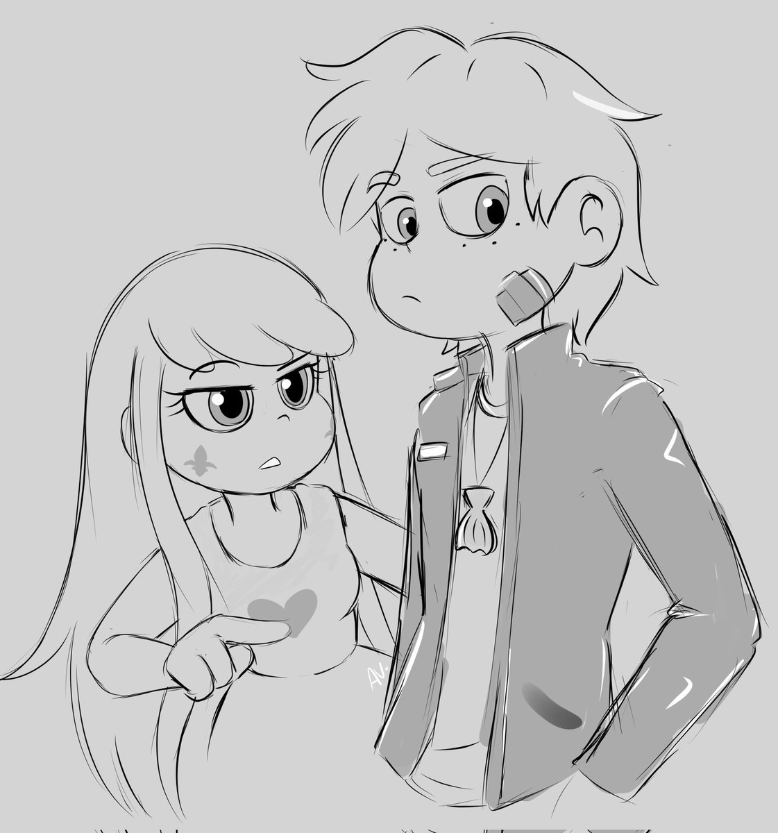 ApriilVamp's tweet photo. Desenterrando cosas 🪦
Garabatos de Jam y Eli 🧇
#svtfoe #shipwar https://t.co/gcuiOk62w1