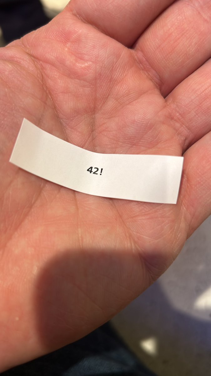 I cannot agree more with my fortune cookie 🥠