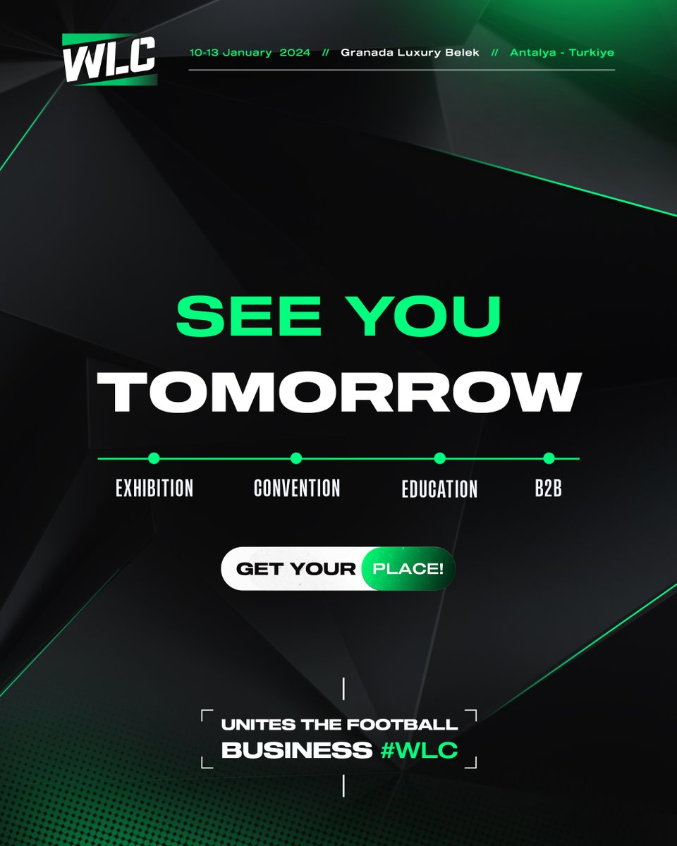 AWinterleague's tweet photo. See You Tomorrow 😊⚽🎉

#wlconvention #wlc24 #granadaluxurybelek #antalya https://t.co/fdsZxJegAi