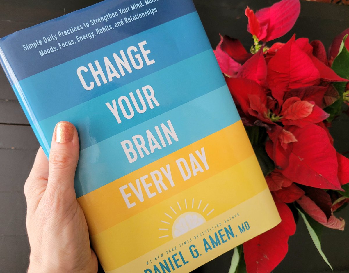 This is a great book to start the year. 🧠 health is essential in all aspects of development. I really like that <a href="/DocAmen/">Daniel G. Amen, M.D.</a> wrote it in a way to make learning easier - daily nuggets of info, illustrations, and daily practices to help the reader move from learning to doing.