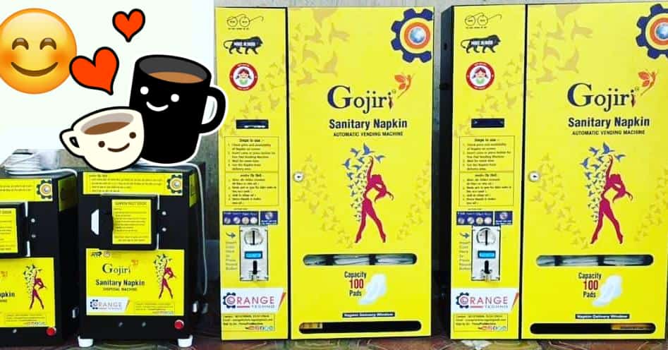 JHARKHAND trusts GOJIRI sanitary napkins Vending & Disposal Machine.
 Contact us at PeriodPadMachine on YouTube, Instagram, Facebook, Twitter & LinkedIn.  
What's app & call on 8010789006 & 9326139634.
#Jharkhand #Ranchi #tatanagar   #AjioLove #instalike #instalove #instapost