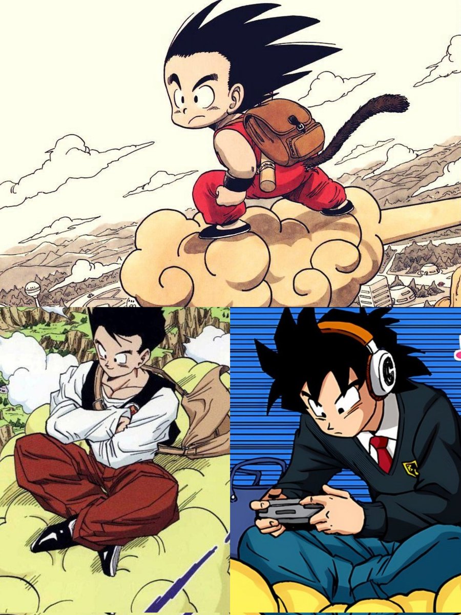 SLOplays's tweet photo. It's really cool that Nimbus is still in Goku's family https://t.co/mex0t8QF6x