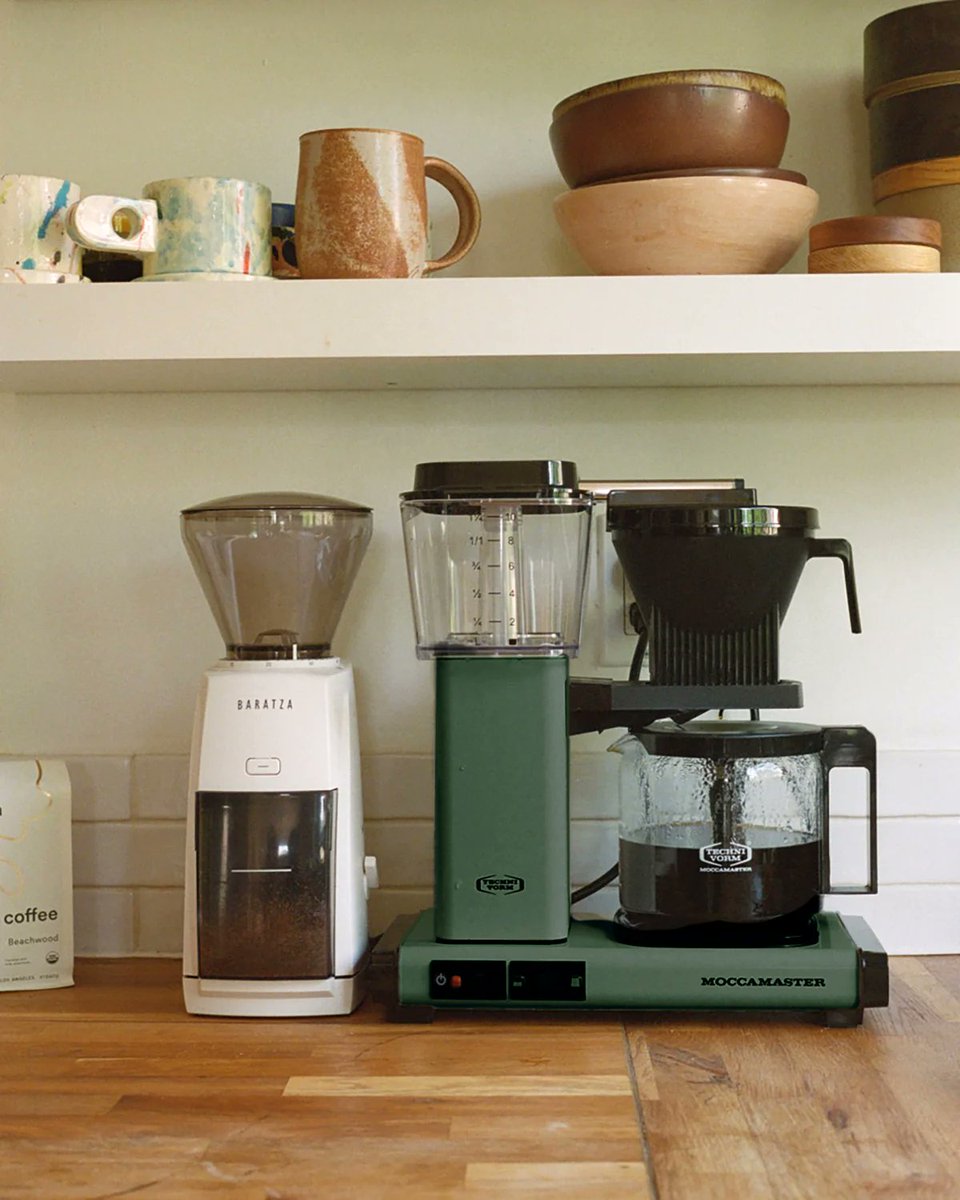Rolo1981's tweet photo. Anyone have experience with the @moccamasterusa ??? I’ve heard great things and have only used it once.  

Looking for a long term review, my old ninja brewer takes a hour to brew a pot of coffee. Even after running a cleaner.  

Things I’m looking for in a one year plus review… 

1. How well does it take to a cleaning solution cycle?  

2. Is it repairable? Meaning: can I purchase replacement parts/components from the manufacturer or third party dealer?  

I’d appreciate the info, thanks in advance! Oh and by the way it was a star in the movie “Leave the World Behind” excellent movie! 
#BIFL 
#Coffee 
#Request 
#CoffeeTime  
#HardGoods
#TechniVorm
#BuyItForLife
#Repairability
#Moccamaster
#LeaveTheWorldBehind