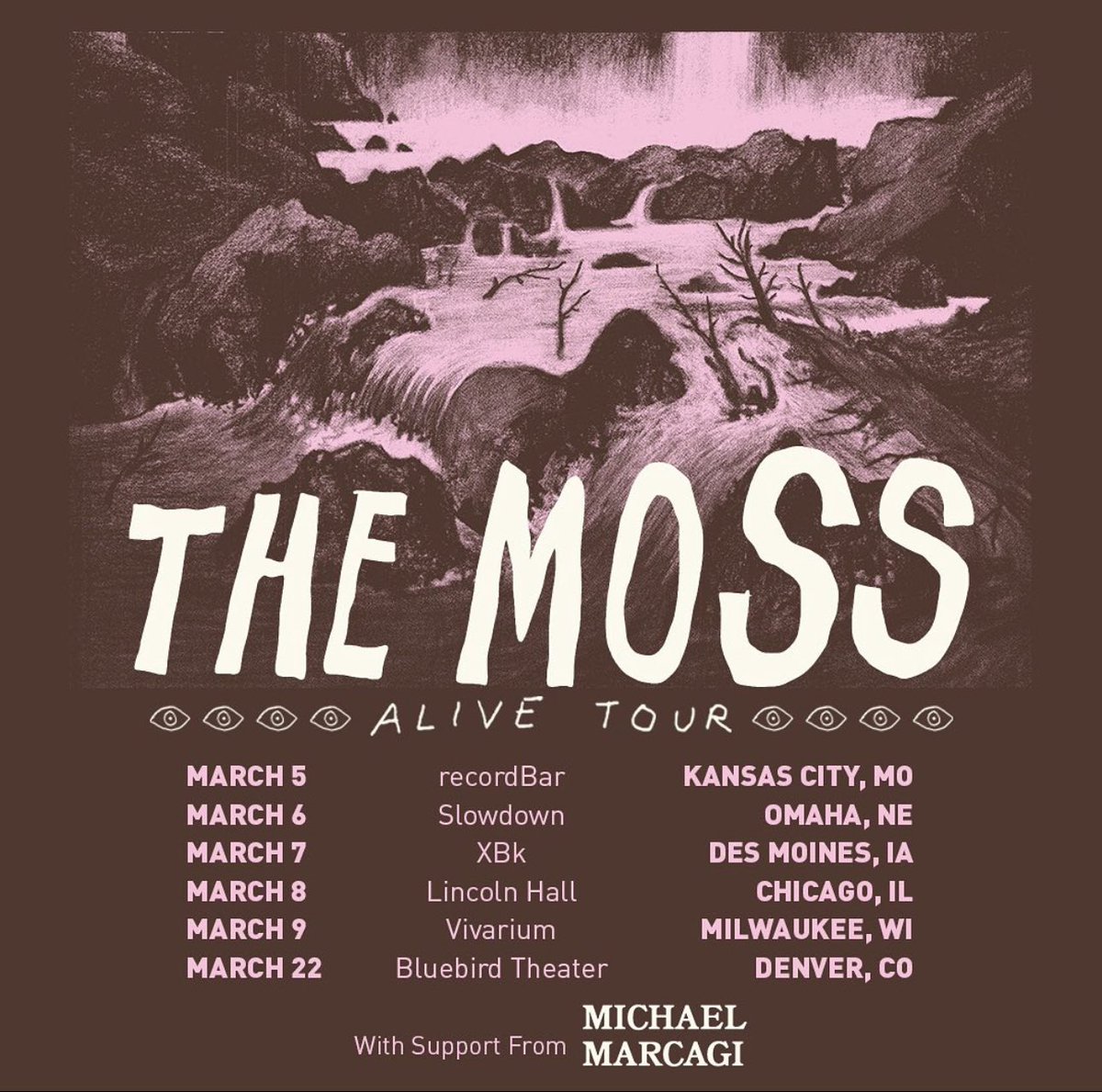 so excited to have all these amazing people joining us on the road for this tour!!!! we are so stoked it’s gonna be tons of fun, make sure to grab some tickets if you haven’t already!!!!!🌳🌳