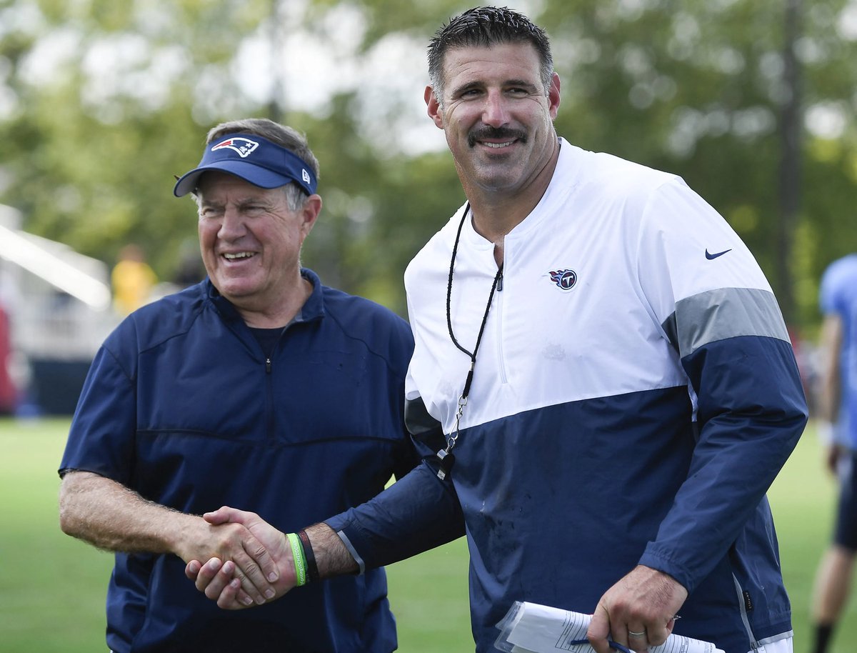ThatDudeD0M's tweet photo. Ok. So:

• Vrabel at GM

• Belichick at HC

• O’Brien as OC

• McDaniels as Assistant OC

• Mayo as DC

Fire the cannons. https://t.co/iUCjnD3Jve