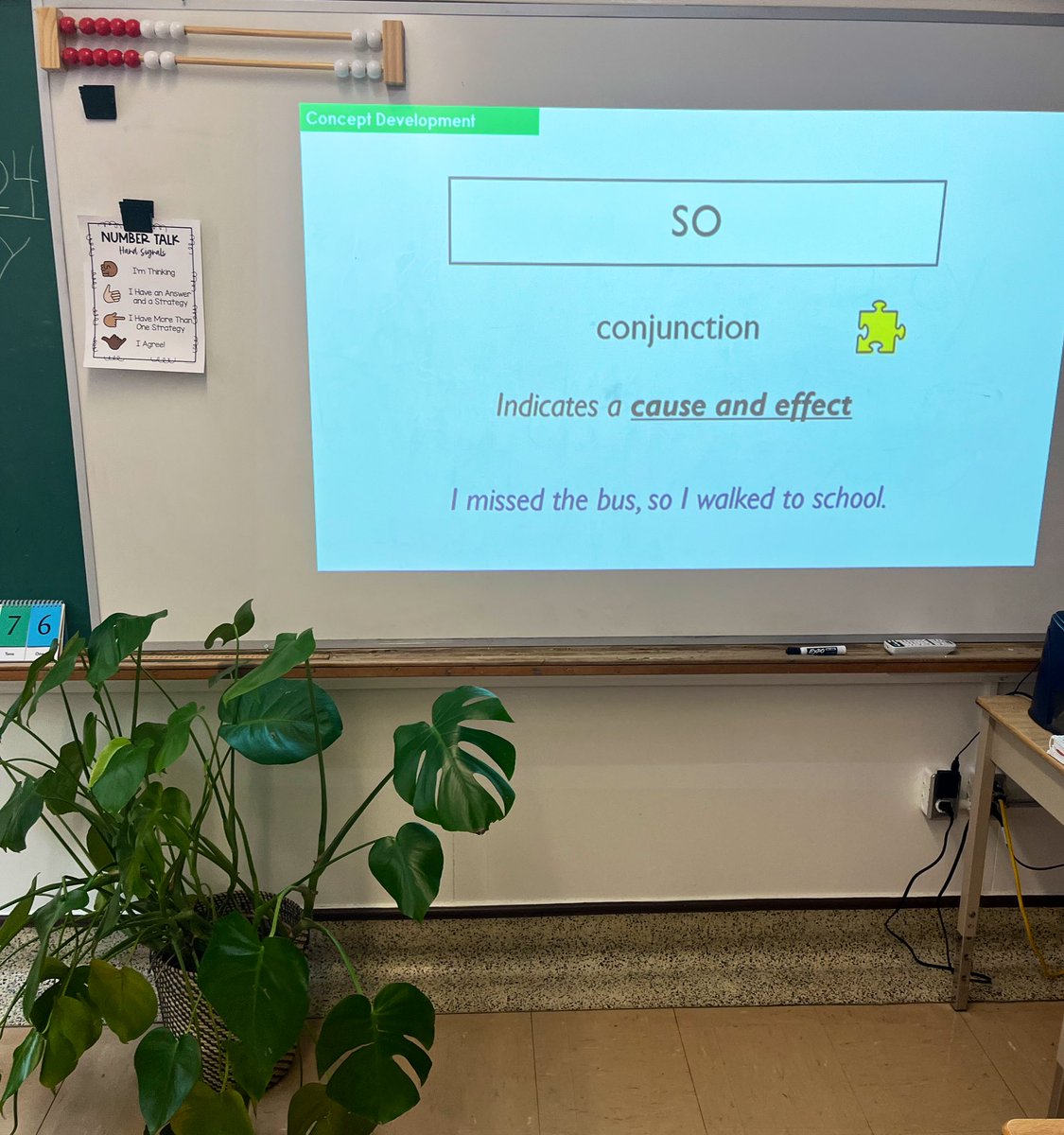 KervinAmy's tweet photo. Today we practiced expanding sentences using the conjunctions because, but, and so (#TWR strategy). Using a lesson from #TheSyntaxProject, Ss were guided through the “I Do” + “We Do” part of the lesson before independently completing each sentence. @Glenburnie_ldsb @LimestoneDSB https://t.co/jEHHACF7h8