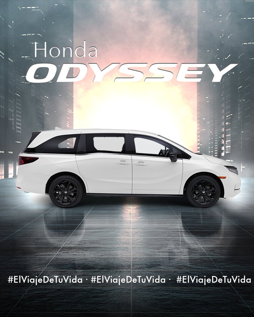 SuperAutosMX's tweet photo. Honda Odyssey tiene todo el espacio y confort para los que más quieres. 😊 #ElViajeDeTuVida
https://t.co/l3drU29dXm https://t.co/NcLsxrPKvw