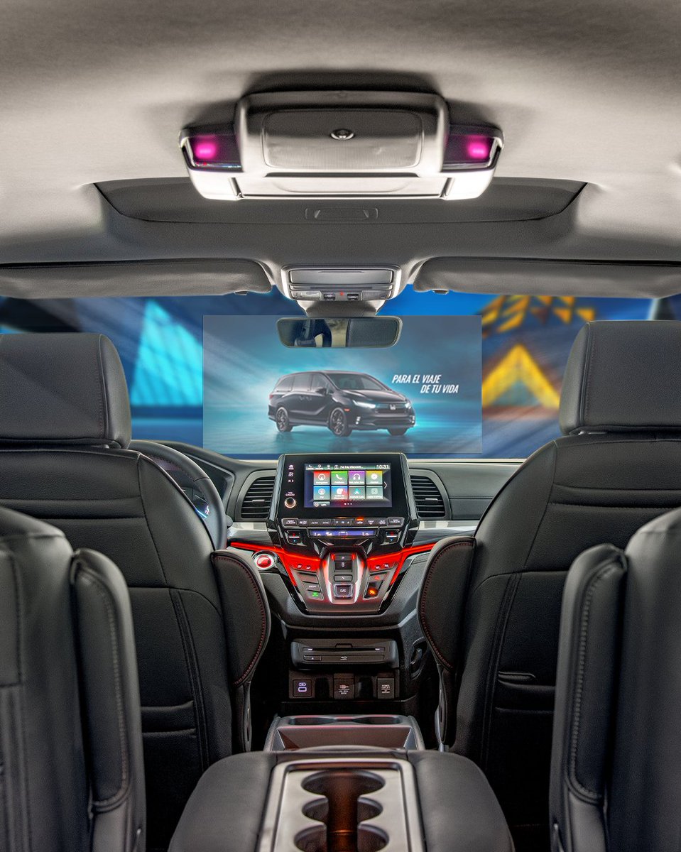 SuperAutosMX's tweet photo. Honda Odyssey tiene todo el espacio y confort para los que más quieres. 😊 #ElViajeDeTuVida
https://t.co/l3drU29dXm https://t.co/NcLsxrPKvw