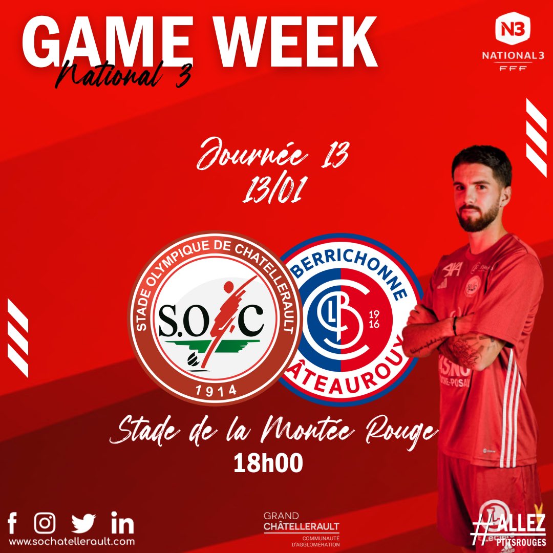 S.O. Châtellerault 🔴⚪ tweet media