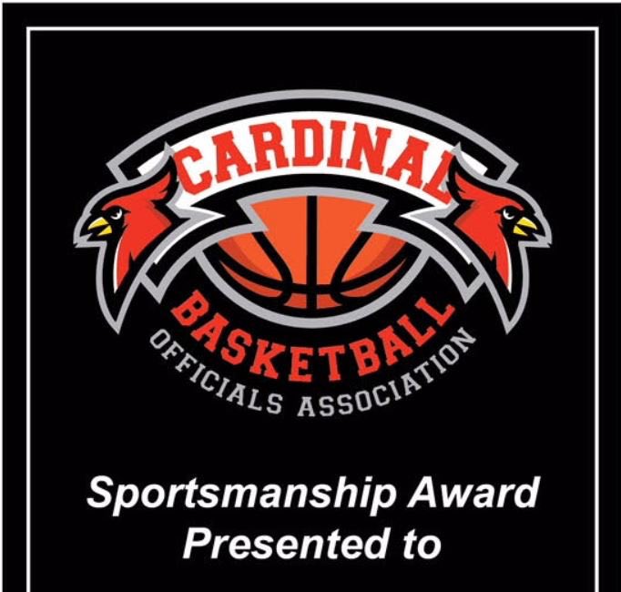 Did you know that we recognize one Girls Program and one Boys Program each year for their Sportsmanship?