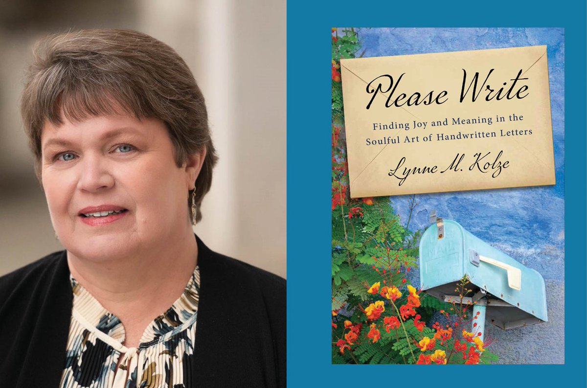 AnokaCoLibrary's tweet image. #UniversalLetterWritingWeek encourages us to take pen to paper &amp;amp; write to someone. Checkout Featured Author Lynne M. Kolze's book “Please Write: Finding Joy and Meaning in the Soulful Art of Handwritten Letters” #ReadLocalMN &amp;amp; learn more here: ow.ly/nRY550QnfAo