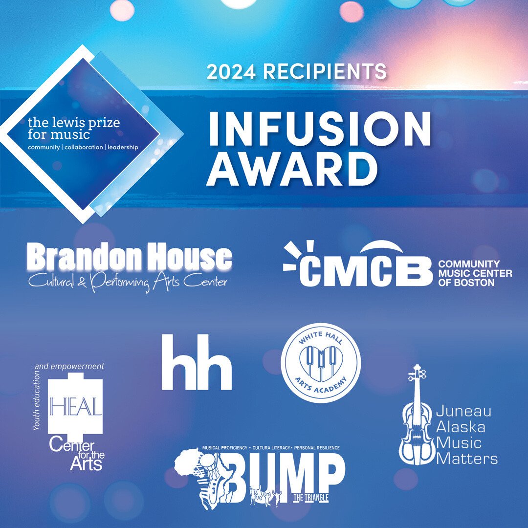 The Lewis Prize for Music is thrilled to announce the 2024 Accelerator Awards! Over $3 million will be distributed to Creative Youth Development music organizations empowering young people with the resources and support to thrive.
thelewisprize.org/2024awards
#CreativeYouthDevelopment