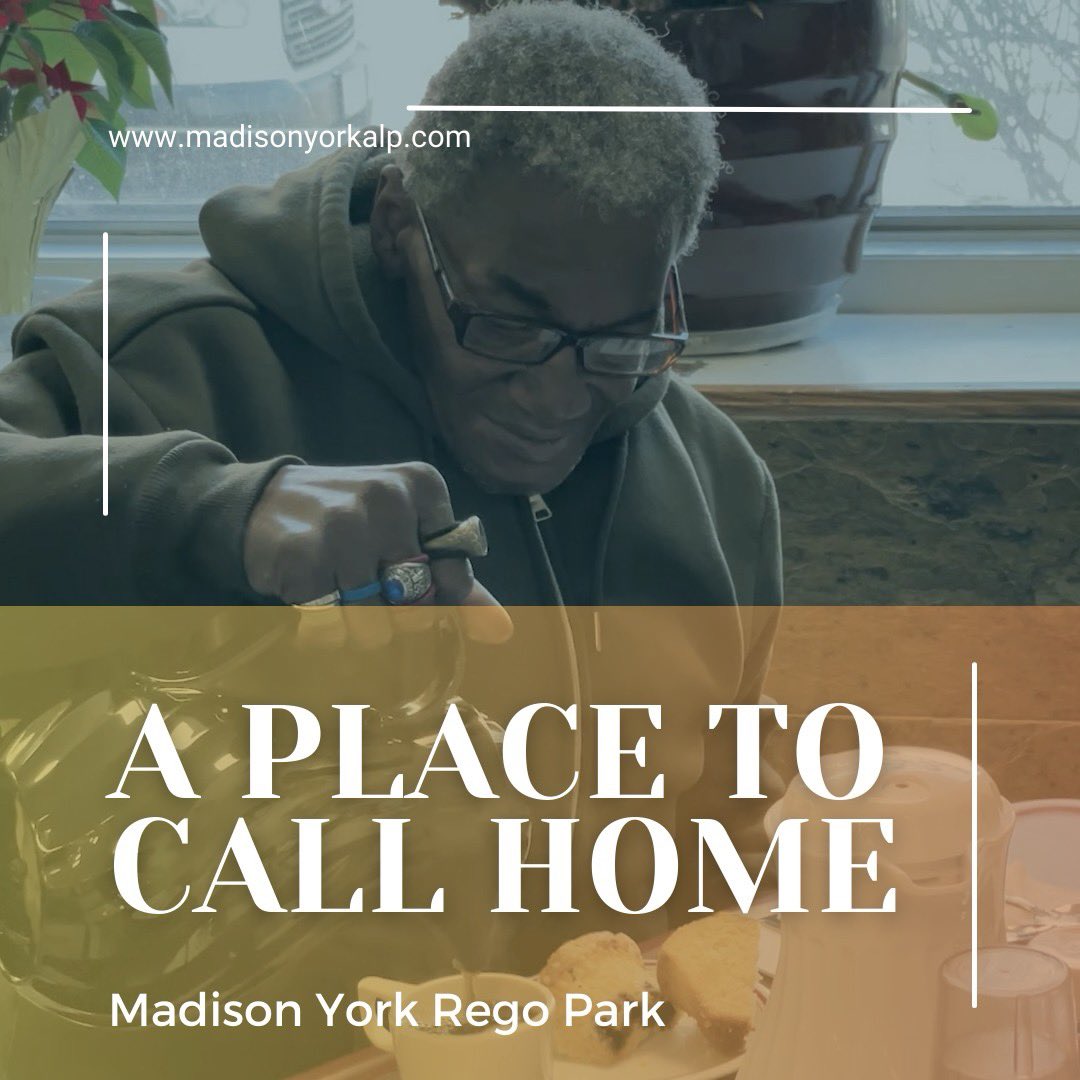 #MadisonYork #AssistedLiving - is a place you can call #home! Conveniently located in #RegoPark, #Queens. 👍
Call us now today: 347-598-9814 ☎