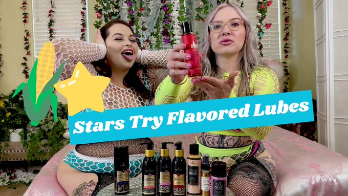 New YouTube video out with @kaiia_eve! We try flavored lubes and rate our favorites 😆😉  https://t.co/YZZOgw478O<a class="tags" href="/tag/kaiia_eve">@kaiia_eve</a><a href="/tag/mvsales"class="tags"><span>#mvsales</span></a>