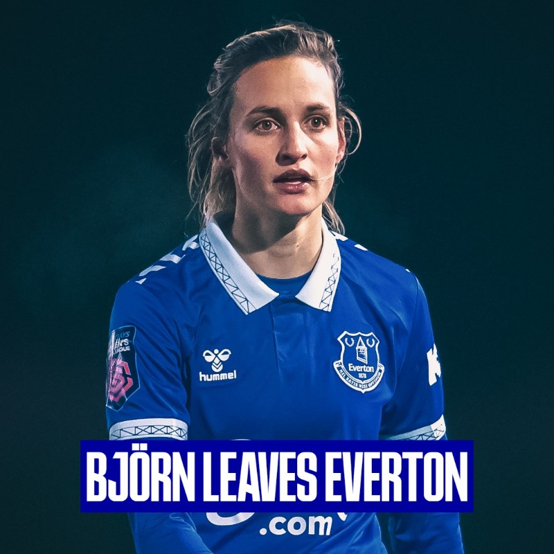 EvertonWomen's tweet photo. Defender Nathalie Bjorn has left Everton to join Chelsea for an undisclosed fee.

Everyone at Everton wishes Nathalie all the best for the future.