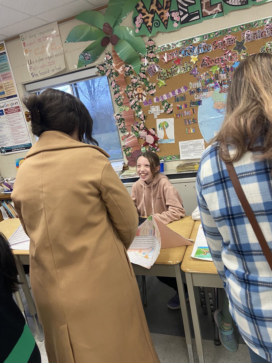 4C had a great time sharing their Animal projects and PPT with the whole McWilliam community!! #proudteacher <a href="/JAMMustangs/">McWilliam Mustangs</a>