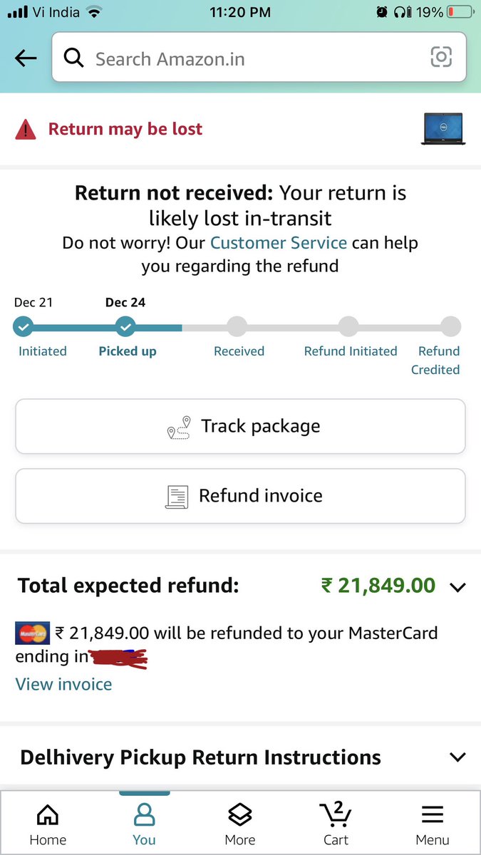 Connect2Ashraf's tweet photo. @AmazonHelp @AmitAgarwal @amazonIN @amazon The timeframe provided has already passed and this is how it’s going for long now. You may take your own but by holding my hard earned money. Return money and proceed with your investigation. https://t.co/uU37eMUCTm