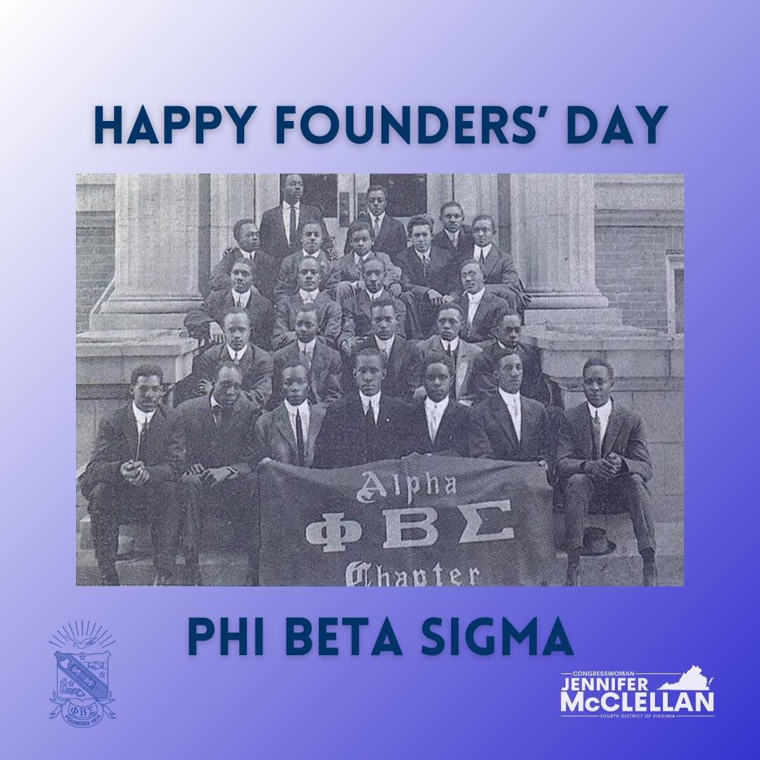 Happy Founders’ Day @pbs_1914! Here’s to 110 and many more to come. #PhiBetaSigma
