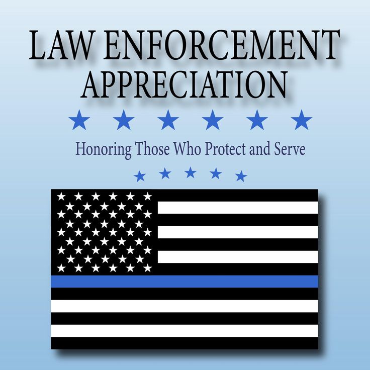 On this day, we thank all the men and women who have sworn to protect and serve.