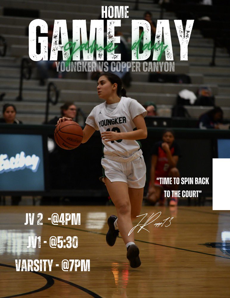 youngkerbball's tweet photo. It’s Game Day!

Our Riders are back in region play tonight against Copper Canyon. Varsity tips off at 7:00pm at home! https://t.co/2Ro1T1xRaG