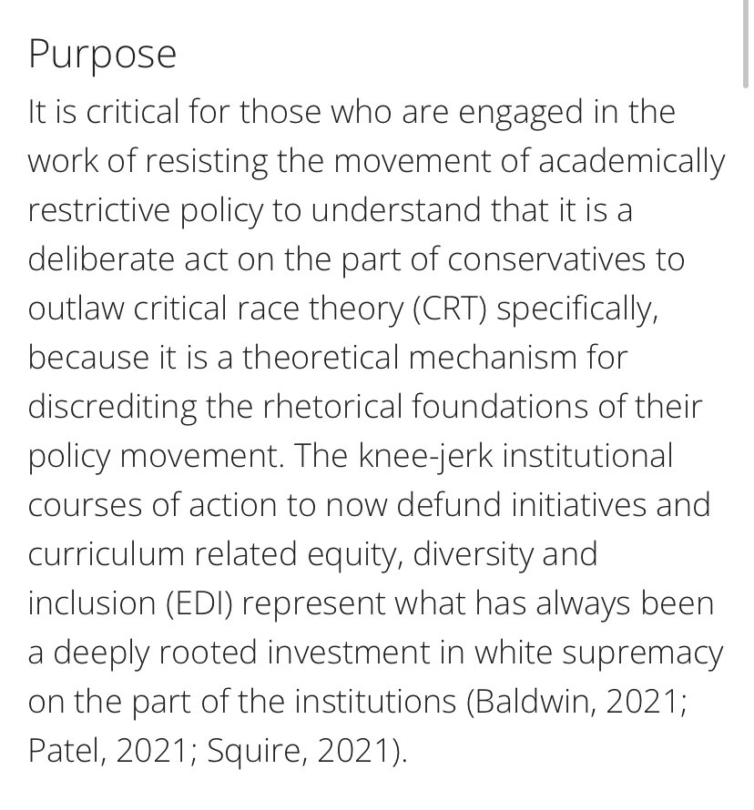 🚨My second *mixtape* (publication) has dropped! 🚨

doi.org/10.1108/EDI-11…

In times like those we are facing in Higher Ed and otherwise, I dare say the content of this piece is timely. Our contentious times are a chance to break anachronism in our work, 1/3