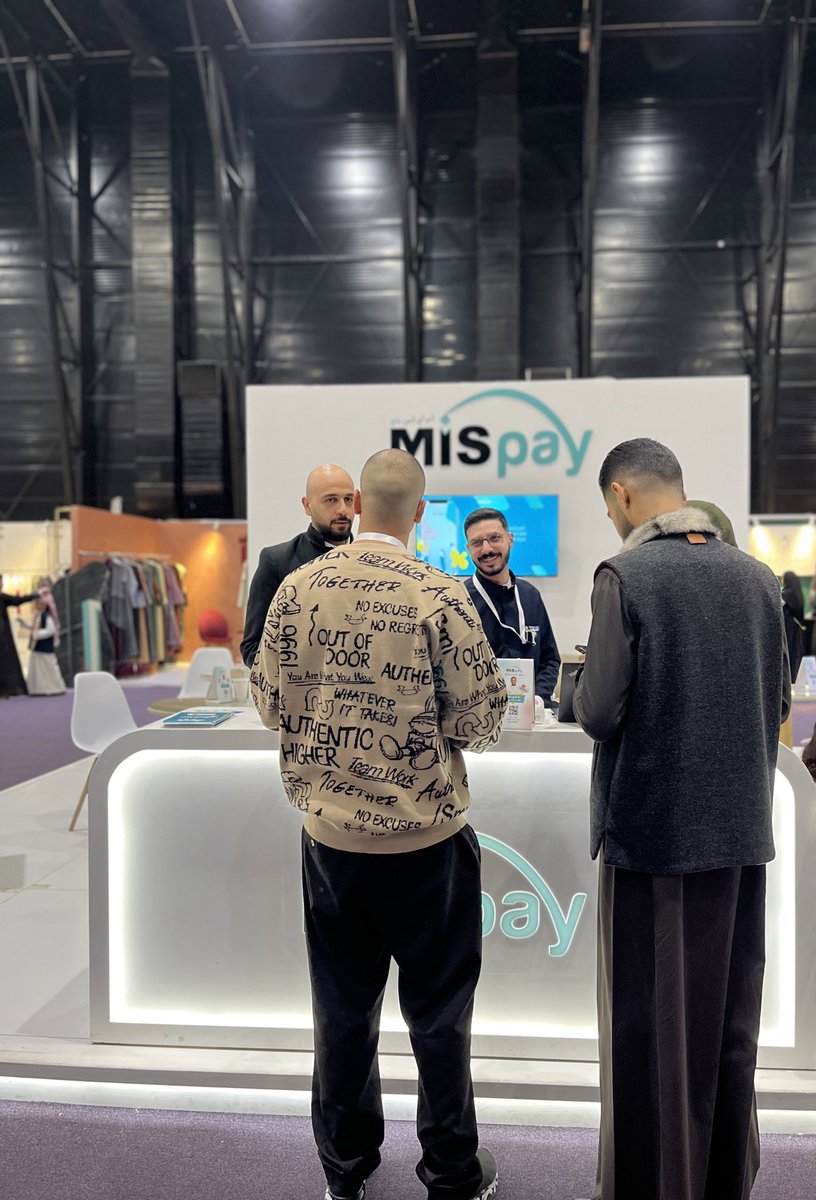 mispay_sa's tweet photo. فريقنا متحمس يشوفكم 🤩🔥 
في معرض #سجة 

حياكم🤍

@sajahevent https://t.co/rJkTRZH3Z5