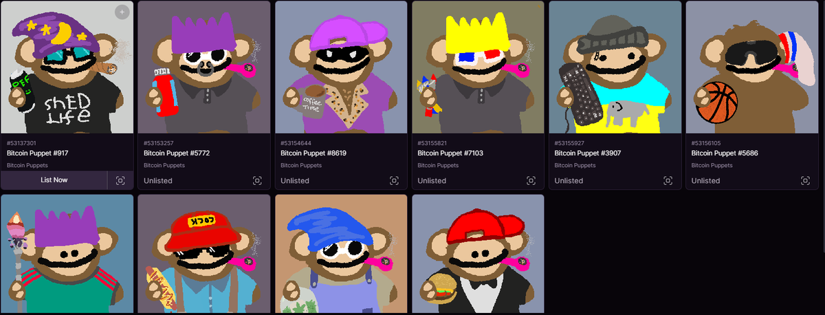 Rotated <a href="/nodemonkes/">NodeMonkes ◉</a>  profits into some PUPS.
Am I GMI? <a href="/lepuppeteerfou/">fou</a>