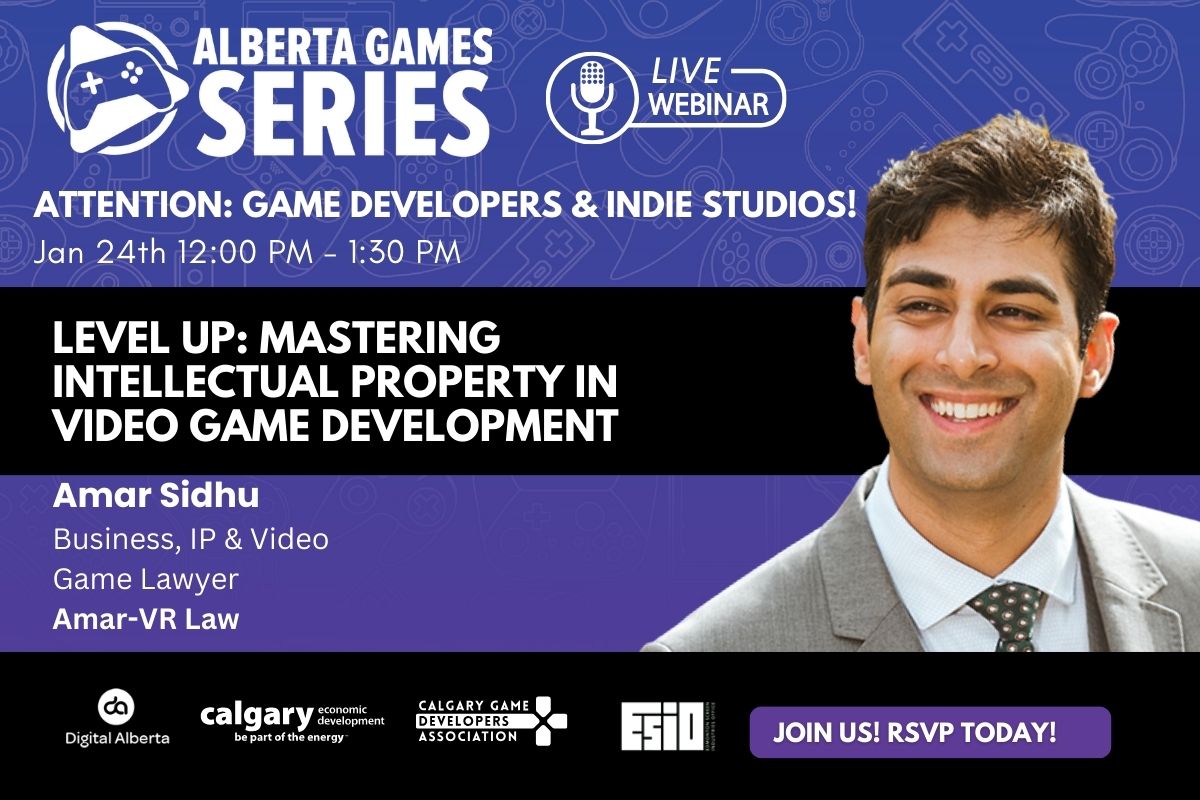 Digital Alberta (@digitalalberta) on Twitter photo Attention Game Developers and Indie Studios! Dive into 'Level Up: Mastering Intellectual Property in Video Game Development,' a dedicated webinar for indie studios seeking to navigate and maximize the potential of intellectual property.
Register today: eventbrite.ca/e/ip-law-with-… Attention Game Developers and Indie Studios! Dive into 'Level Up: Mastering Intellectual Property in Video Game Development,' a dedicated webinar for indie studios seeking to navigate and maximize the potential of intellectual property.
Register today: eventbrite.ca/e/ip-law-with-…
