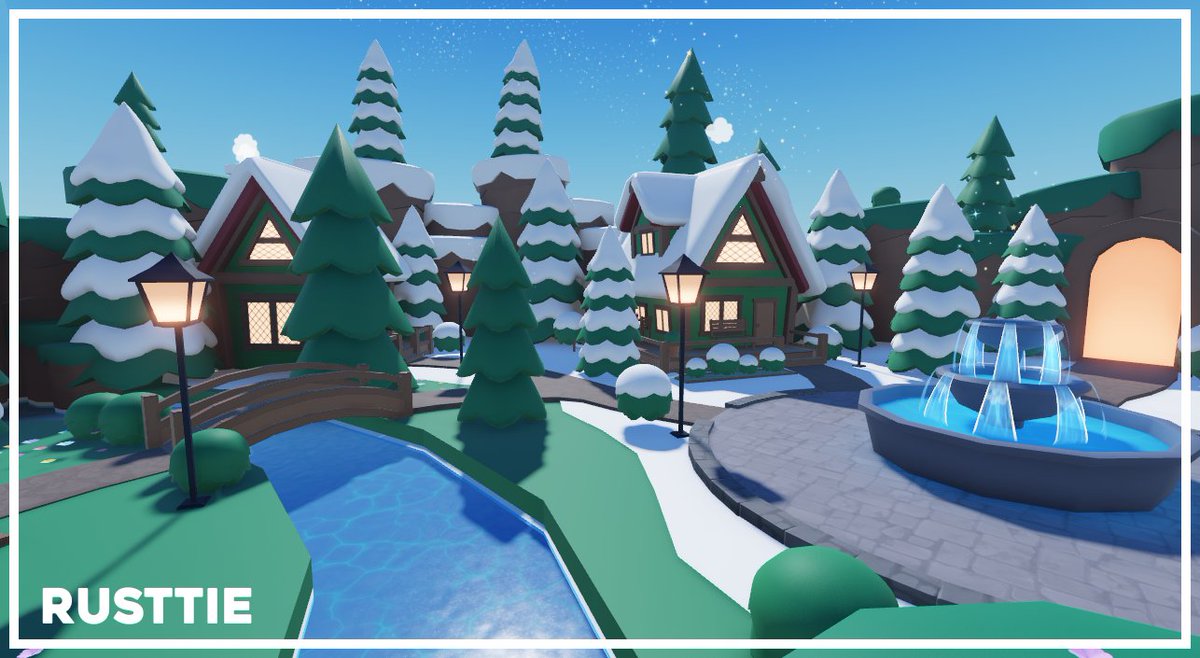 Rusttiee's tweet image. Snowy village - lobby on sale, DM for info

#Roblox #RobloxDev #robloxstudio #robloxassets