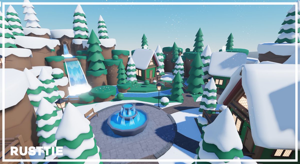 Rusttiee's tweet image. Snowy village - lobby on sale, DM for info

#Roblox #RobloxDev #robloxstudio #robloxassets