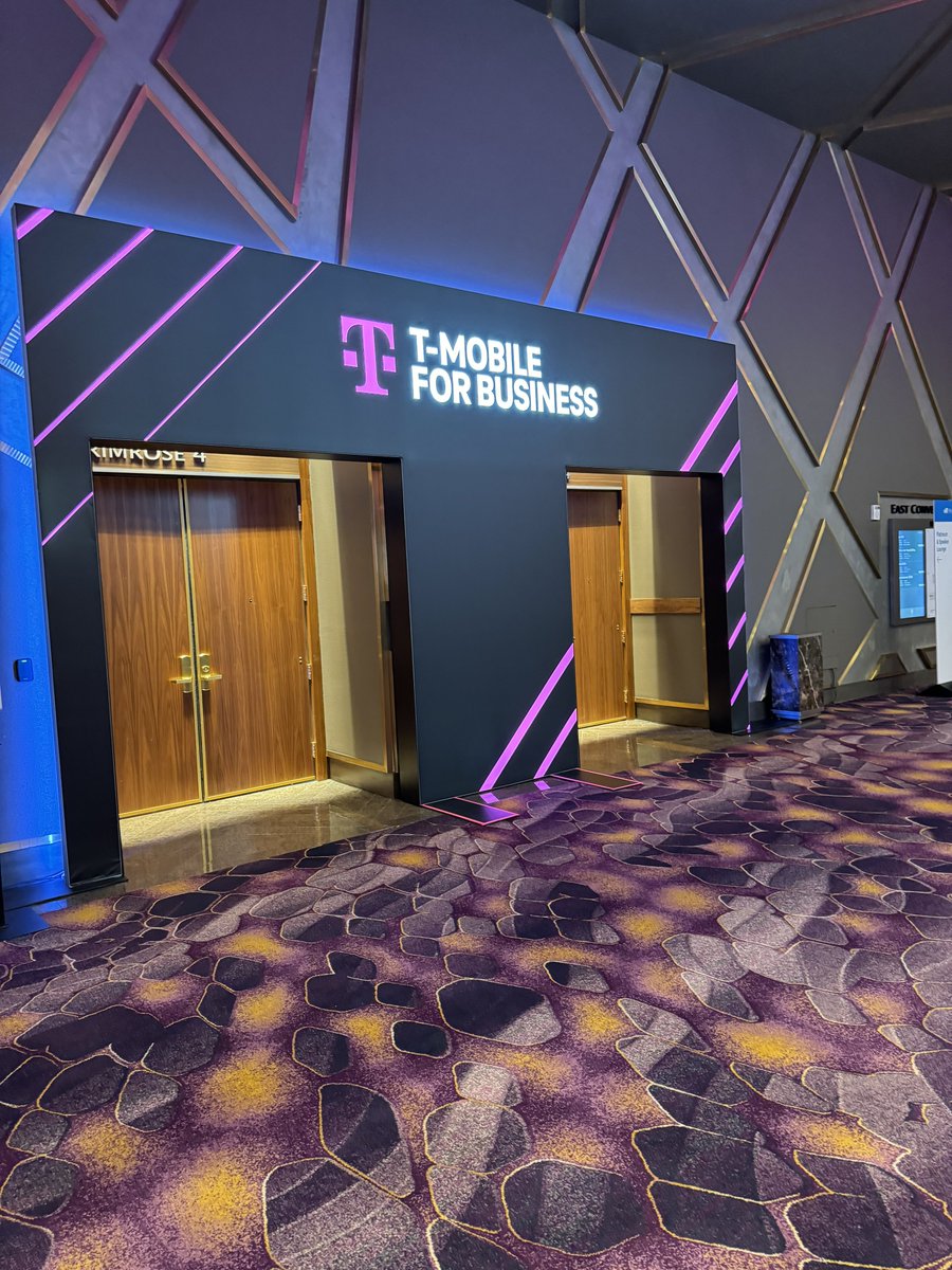 GKasagga's tweet photo. Representing at this years #CES2024 @TMobile https://t.co/3O3yD3Z8CA