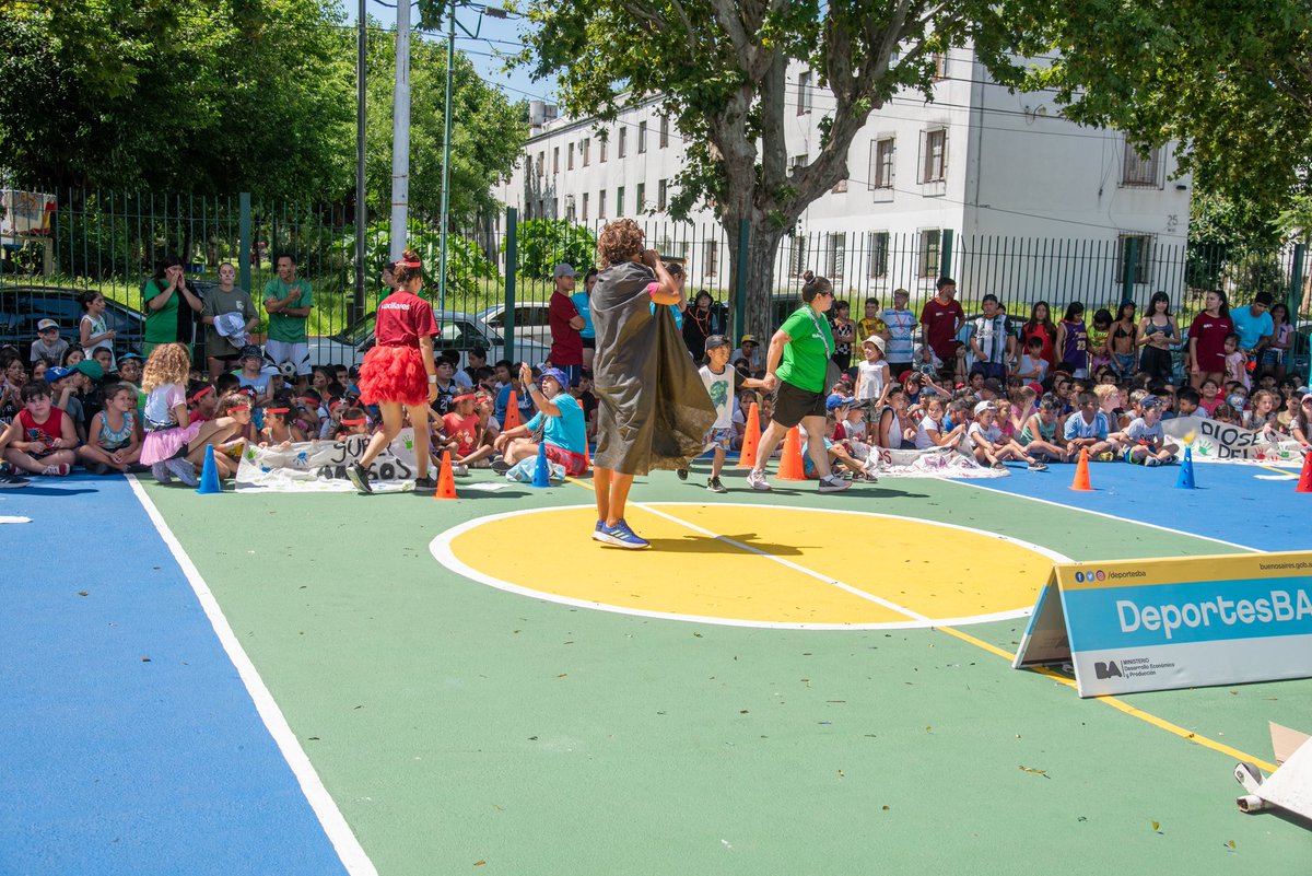 DeportesBA's tweet image. El poli #Dorrego tuvo su jornada de presentación de grupos #ColoniasBA