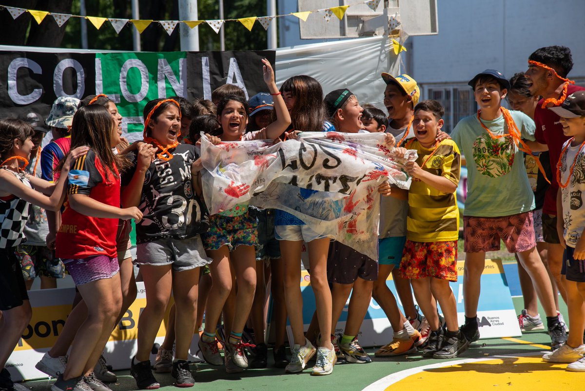 DeportesBA's tweet image. El poli #Dorrego tuvo su jornada de presentación de grupos #ColoniasBA