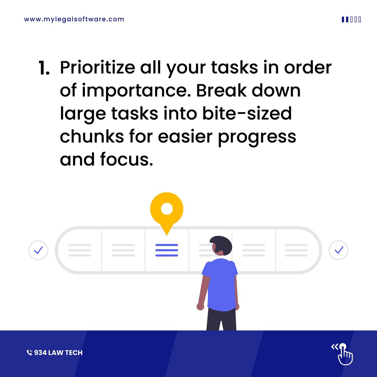 Tired of feeling like your law firm is a chaotic whirlwind? This guide is your roadmap to effortless law firm management and improved team productivity. 

#teamworkmakesthedreamwork #mylegalsoftware #prioritizelikepro #conquerchaos #crushcaseloads #effortlesssuccess