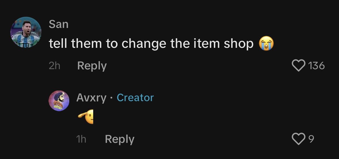 Why does TikTok think I control the item shop 😭 leave me alone!