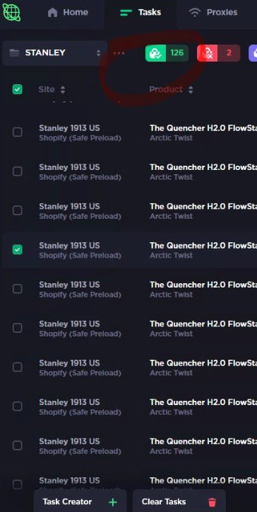 s/o <a href="/Cybersole/">Cybersole</a> <a href="/MEKRobotics/">MEKAIO</a> for another #StanleyCup group buy. 

2 qty carts! 🤯