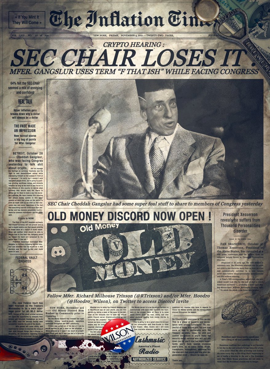 gettgoated's tweet image. Market manipulation at its finest 🤡 @GaryGensler trying to pump his own bags. Where’s the accountability? All you corrupt mfers should be audited and removed from office😉. #kissmypiss