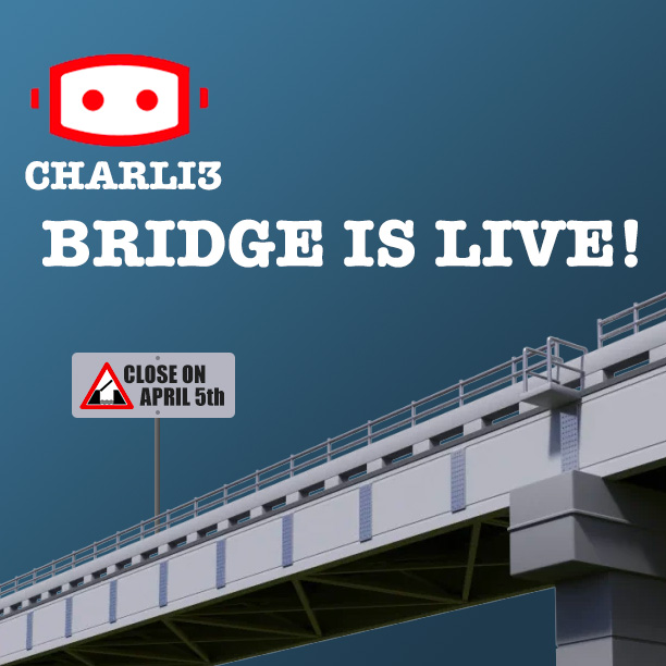 C₳rden Pool CRPL (@carden_pool) on Twitter photo Held $C3 tokens before the NOMAD hack on August 1st, 2022? You can now bridge them, thanks to the diligent and constant work of the <a href="/Oraclecharli3/">Charli3 Oracles 📍Reliable, Secure, Trusted</a> team 🤝. This kind of commitment makes #Cardano the blockchain I love! The bridge will be live until April 5th, so please share 👇 Held $C3 tokens before the NOMAD hack on August 1st, 2022? You can now bridge them, thanks to the diligent and constant work of the <a href="/Oraclecharli3/">Charli3 Oracles 📍Reliable, Secure, Trusted</a> team 🤝. This kind of commitment makes #Cardano the blockchain I love! The bridge will be live until April 5th, so please share 👇