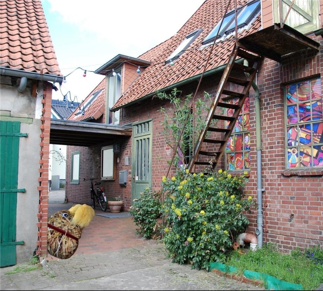 Bin heute nach Buxtehude gereist, um mich dort beim Theater im Hinterhof vorzustellen. War leider heute geschlossen.