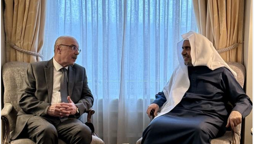 UN_OCT's tweet photo. USG @UNOCT Voronkov was pleased to meet with @mwlorg_en SG @mhmdalissa & discuss
▶️terrorist attacks based on #XRIRB
▶️the @un launch of the Muslim World League Forum on “Building Bridges between East and West”
▶️programming on #PCVE #Sports4PVE & protection of #VulnerableTargets https://t.co/uaovOHKsOB